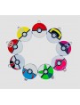 Pokémon Charms Pokemon Balls Collectible Box - 9pcs