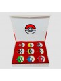 Pokémon Charms Pokemon Balls Collectible Box - 9pcs