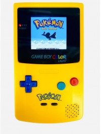 Gameboy Color Pokemon Limited Edition w/ Upgraded Backlit Screen Bundle