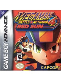 MegaMan Battle Network 4: Red Sun - Gameboy Advance - Game Only*