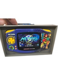 Metroid Gameboy Advance Console w/Brightest IPS V3 Bundle