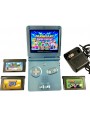 Gameboy Advance SP - New Upgraded Limited Edition SP Pearl Blue Bundle