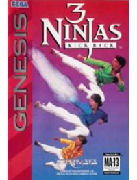 Sega Genesis 3 ninjas Pre-Played - GEN