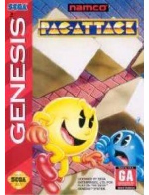 Sega Genesis Pac-Attack Pre-Played - GEN