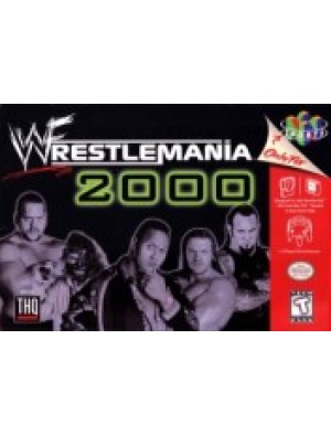 Nintendo 64 WWF WrestleMania 2000 - N64 WWF 2000 Game Only