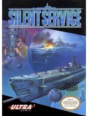 Original Nintendo Silent Service (Cartridge Only) - NES