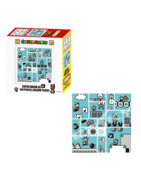 Toy Puzzle Super Mario 30th Anniversary Blue Jigsaw Puzzle