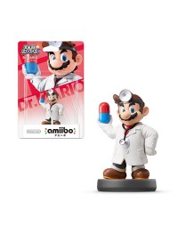 Wii U Software Amiibo Action Figure Dr. Mario(nintendo)