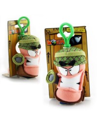 Worms Army Keyring Plush Toy