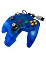 N64 Controller in Clear Blue - Nintendo 64 Transparent Blue Control Pad*