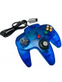 N64 Controller in Clear Blue - Nintendo 64 Transparent Blue Control Pad*