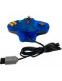 N64 Controller in Clear Blue - Nintendo 64 Transparent Blue Control Pad*