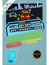 Nintendo NES Rad Racer - Original Release Cartridge