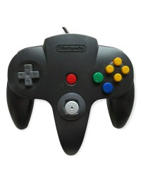 Genuine N64 Official Brand Nintendo 64 Controller - Black