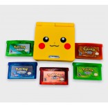 Pikachu Gameboy Advance SP Bundle w/Pokémon Games