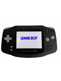 Backlit Gameboy Advance Console Bundle - Black GBA Backlight LCD