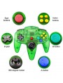 Jungle Green N64 Controller - Nintendo 64 Clear Green Controller