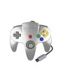 Original Nintendo 64 Controller Silver - N64 Style Controller Metallic Silver