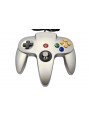 Original Nintendo 64 Controller Silver - N64 Style Controller Metallic Silver