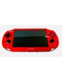 Red Modded PS Vita - Metallic Red PS Vita w/Games Complete