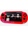 Red Modded PS Vita - Metallic Red PS Vita w/Games Complete