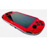 Red Modded PS Vita - Metallic Red PS Vita w/Games Complete