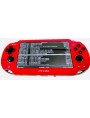 Red Modded PS Vita - Metallic Red PS Vita w/Games Complete