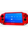 Red Modded PS Vita - Metallic Red PS Vita w/Games Complete