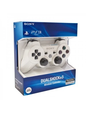 Sony Dualshock 3 Controller - White PS3 Dualshock 3