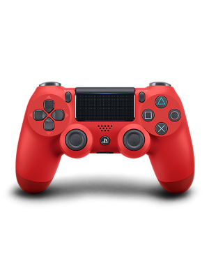 Red Sony PS4 Controller Dualshock 4 Style Wireless Controller in Magma Red