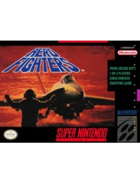 Super Nintendo Aero Fighters - SNES Aero Fighters Game Box w/ Insert*