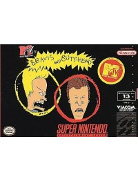 Beavis and Butthead Super Nintendo - SNES Beavis Butthead - Game Only