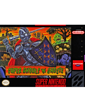 Super Ghouls 'n Ghosts Super Nintendo - SNES Super Ghouls and Ghosts