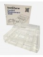 Transparent Clear Super Nintendo Shell - Replacement Clear SNES Shell Kit