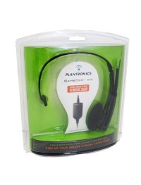 Plantronics GameCom Stereo Corded Headset X10 - For XBox and XBox 360 - New